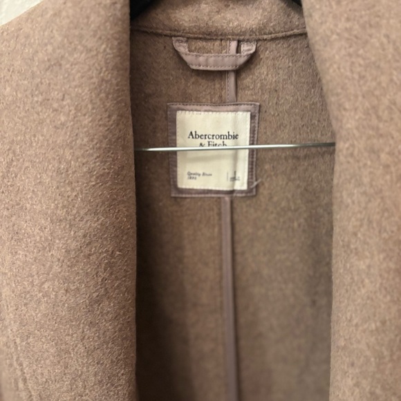 Abercrombie & Fitch Classic Brown Pea Coat - Picture 2 of 7